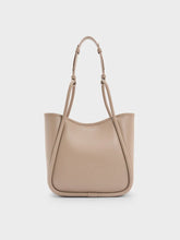 Charles & Ke*th -Mini Lyla Tubular Tote Bag - Taupe