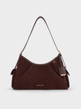 Charles & Ke*th -Khai Side-Pocket Shoulder Bag - Expresso Brown