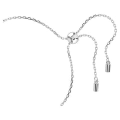 Swar*vski -Constella bangle Crystal pearl, Round cuts, White, Rhodium plated-5720873
