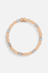A*M Monaco Dainty Rose Gold Bracelet