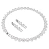 Swar*vski -Ariana Grande x Swarovski necklace Mixed cuts, Heart, White, Rhodium plated-5720857