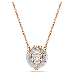 Swar*vski -Dragon & Phoenix pendant Dragon’s claw, White, Rose gold-tone plated-5675827