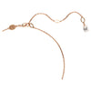 Swar*vski -Dragon & Phoenix pendant Dragon’s claw, White, Rose gold-tone plated-5675827