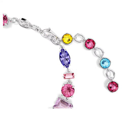 Swar*vski -Gema bracelet Mixed cuts, Multicolored, Rhodium plated-5656427-Delivery After 10th Mahram