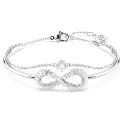 Swar*vski -Hyperbola bangle Infinity, White, Rhodium plated-5684049