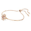 Swar*vski-Idyllia bracelet Clover, White, 18K rose gold finish-5674487-Delivery After 10th Mahram