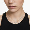 Swar*vski -Idyllia Lilia necklace Butterfly, White, Rhodium plated-5636421