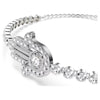 Swar*vski -Matrix bracelet Hand, White, Rhodium plated-5632065