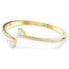 Swar*vski -Mesmera bangle Heart, White, Gold-tone plated-5733474