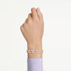 Swar*vski -Mesmera bracelet Mixed cuts, White, Gold-tone plated-5743827-Delivery After 10th Mahram
