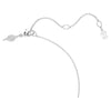 Swar*vski -Swan pendant Swan, White, Rhodium plated-5723387