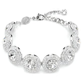 Swar*vski -Una Angelic bracelet White, Rhodium plated-5735343