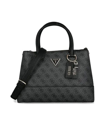 Gues* - Satchel bag CORDELIA-Black/Coal-ON SALE