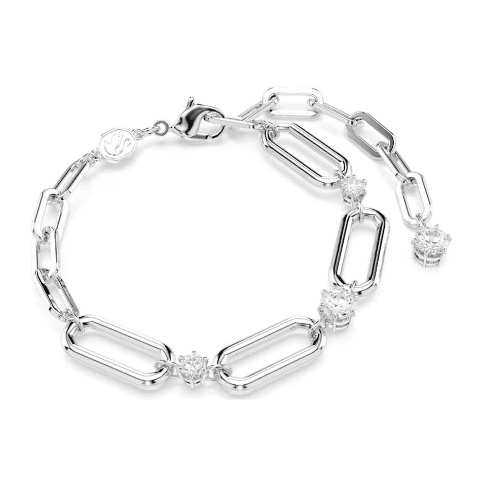 Swar*vski -Constella bracelet White, Gold-tone plated-5683353