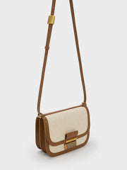 Charles & Ke*th - Charlot Canvas Crossbody Bag - Canvas