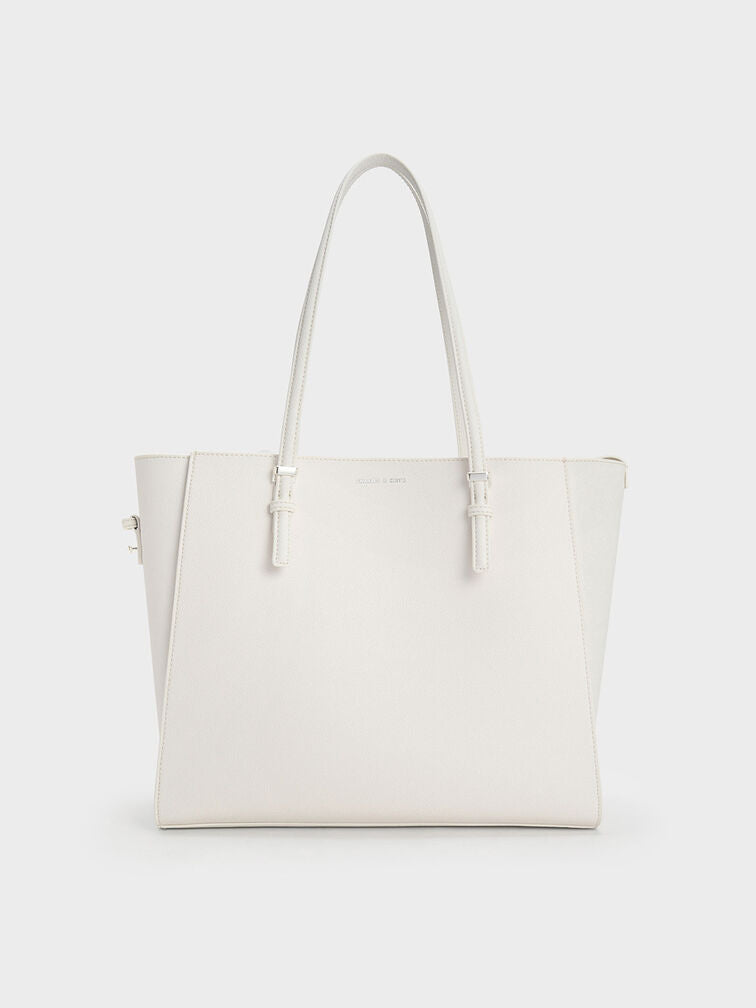 Charles & Ke*th -  Sansa Tote Bag - White