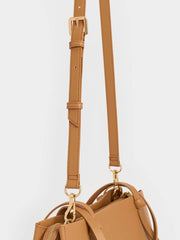 Charles & Ke*th - Midori Geometric Tote Bag - Camel