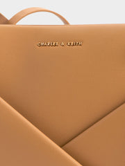 Charles & Ke*th - Midori Geometric Tote Bag - Camel