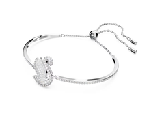 Swar*vski - Swan bangle Swan, White, Rhodium plated-5649772