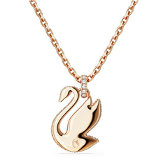 Swar*vski - Iconic Swan pendant Swan, Medium, Red, Gold-tone plated - 5647872