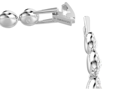 Swar*vski - Una Angelic Tennis bracelet - White -5071173