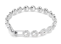 Swar*vski - Una Angelic Tennis bracelet - White -5071173