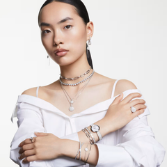 Swar*vski - Dextera bangle - Rhodium Plated - 5670252