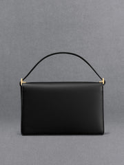 Charles & Ke*th - Leather Shoulder Bag - pink