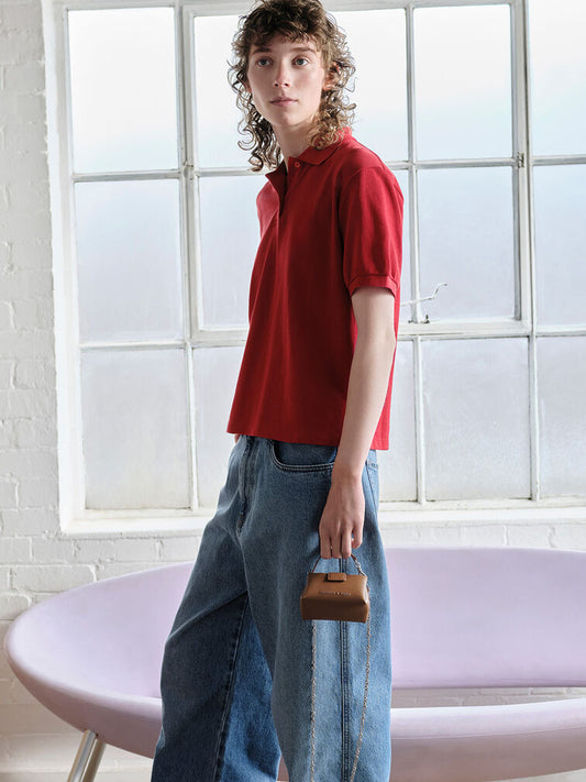 Charles & Ke*th -Bosie Micro Bag - Brown