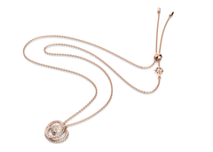 Swar*vski - Generation pendant White, Rose gold-tone plated - 5289025