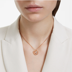 Swar*vski - Generation pendant White, Rose gold-tone plated - 5289025