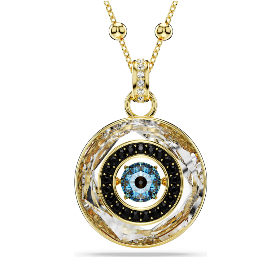 Swar*vski - Symbolica pendant Evil eye, Medium, Multicolored, Gold-tone plated - 5692169