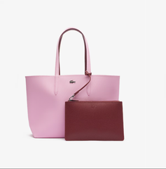 Lacost* - Women's Anna Reversible Tote & Pouch - Gelato Spleen
