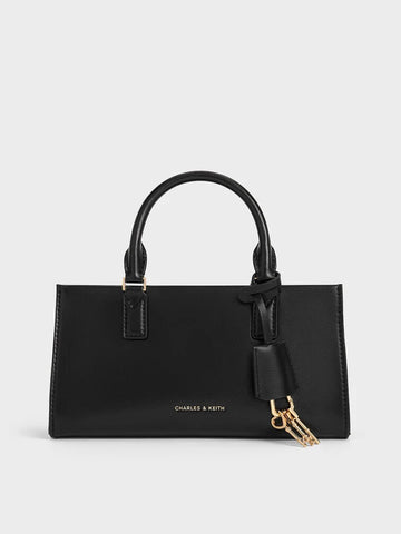 Charles & Ke*th -Kerry Top Handle Bag - Black