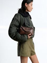 Charles & Ke*th -Noane Top Handle Bag - Distressed Coffee