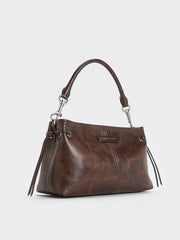 Charles & Ke*th -Noane Top Handle Bag - Distressed Coffee