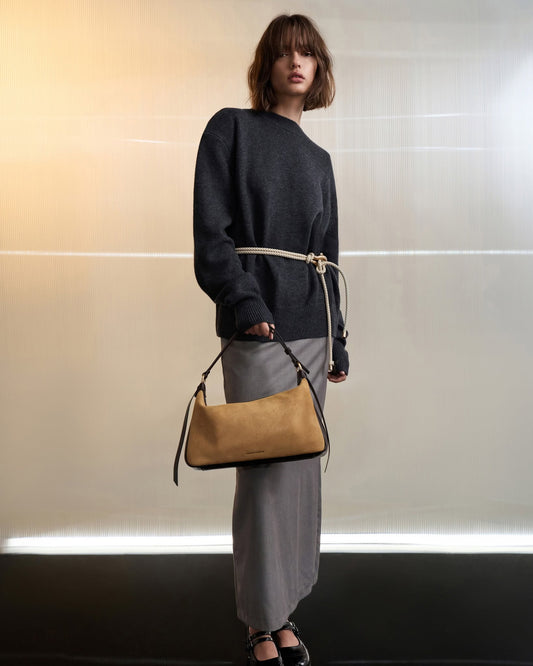 Charles & Ke*th - Calla  Shoulder Bag - Sahara Sand-ON SALE
