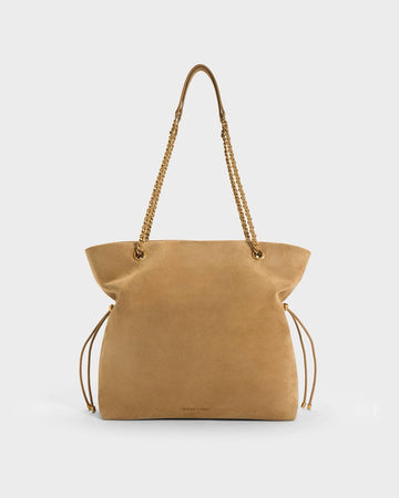 Charles & Ke*th -Arya Braided-Strap Double-Handle Tote Bag
