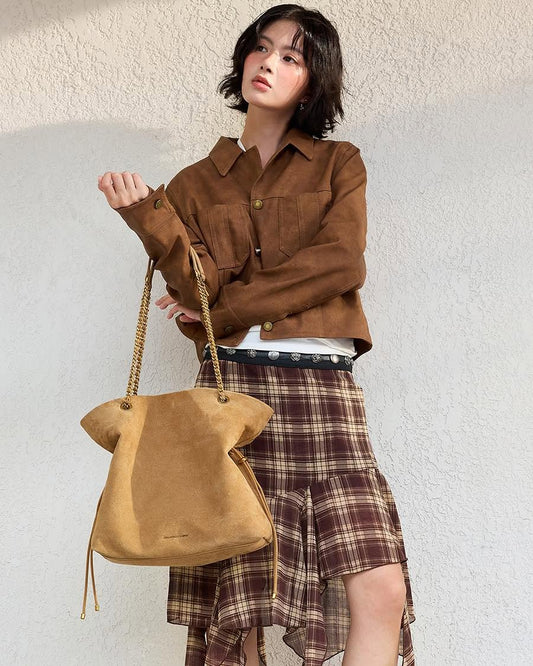 Charles & Ke*th -Arya Braided-Strap Double-Handle Tote Bag