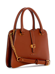 Gues* - Kuba Small Satchel - Cognac
