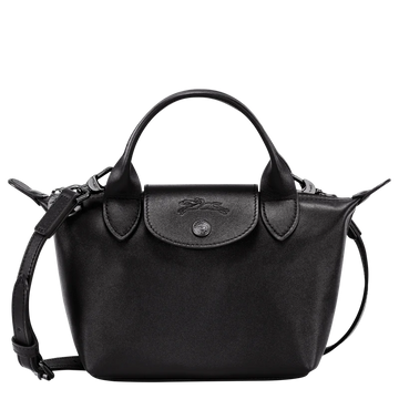 LONGCHAM* -Le Pliage Xtra XS Handbag-Black