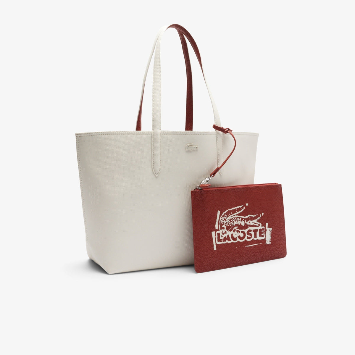 Lacost* - Anna Reversible Zipped Tote - Summer Stamp