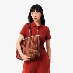 Lacost* - Anna Reversible Zipped Tote - Summer Stamp