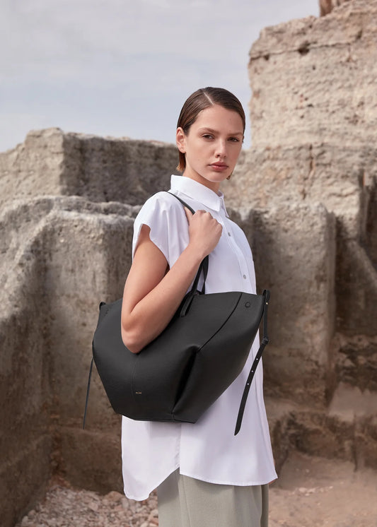 Polene - Cyme Edition Textured Black