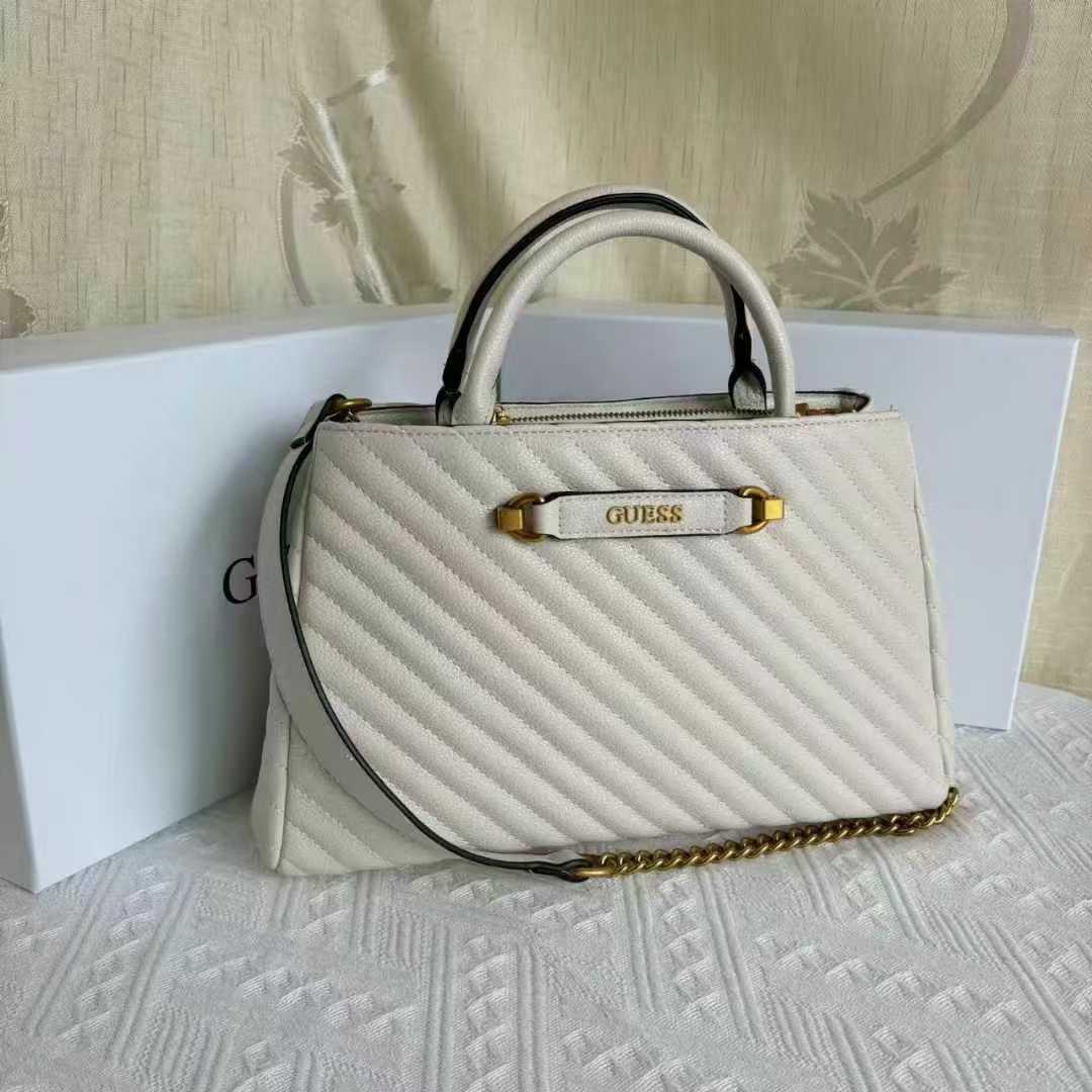 GUES* -  Sela Small Girlfriend Satchel - Cream-ON SALE