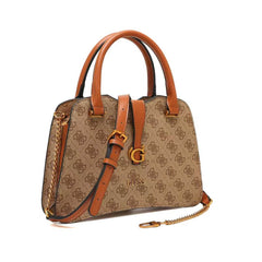 Gues* - Kuba Small Satchel - Cognac LOGO