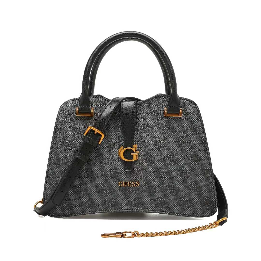 Gues* - Kuba Small Satchel - COAL LOGO