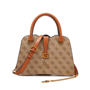Gues* - Kuba Small Satchel - Cognac LOGO