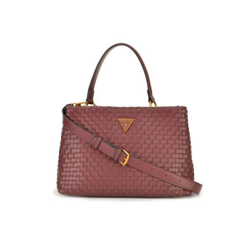 Gues* - Womens Lisbet 2 Satchel -Marron-ON SALE