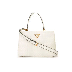 Gues* - Womens Lisbet 2 Satchel -White-ON SALE